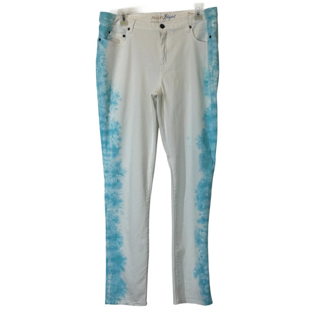 Women Modern Skinny Tie Dye Pants 14